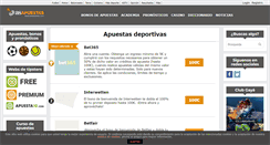 Desktop Screenshot of lasapuestasdeas.com